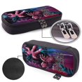 thumbnail image 6 of Jujutsu Anime Kaise Black Leather Pencil Case Zipper Stationery Storage Bag,Ideal For Travel Lovely Functional, 6 of 6