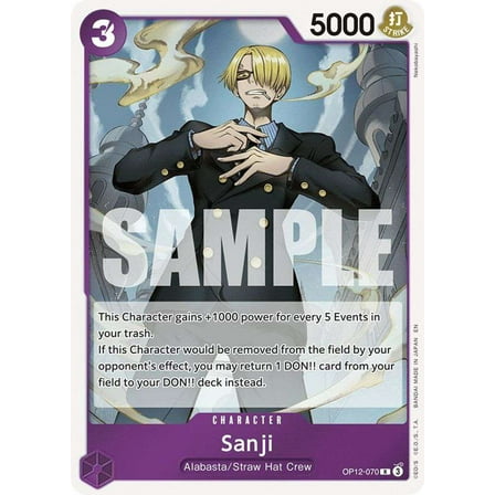 One Piece Legacy of the Master Rare Sanji OP12-070