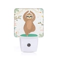 thumbnail image 1 of Fotbe Cute Sloth In Yoga Pose Tree Luz Nocturna LED, Luz de Noche con Sensor de Luz Natural de Anochecer a Amanecer, Se Enchufa a la Pared, Blanco Cálido 0.5W-EU, 1 of 7