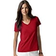 thumbnail image 2 of Hanes Nano-T&reg; para mujer Camiseta con cuello en V hanes S04V, 2 of 3