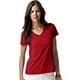 thumbnail image 2 of Hanes Nano-T&reg; para mujer Camiseta con cuello en V hanes S04V, 2 of 3