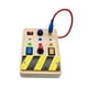 thumbnail image 5 of Juguete Montessori Interruptor de luz Juguetes Tablero sensorial Juego de cognición educativa Juguetes sensoriales Tablero ocupado de madera para, 5 of 8