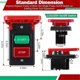thumbnail image 5 of 110/220V Single Phase on/Off Switch,Safety Power Switch with Large Stop Sign Paddle Easy Contact for, 5 of 5