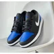 thumbnail image 1 of N I-K-E A i r-Jor-dan 1 Low Shoes Black Royal White 553558-042 Men's NEW, 1 of 6