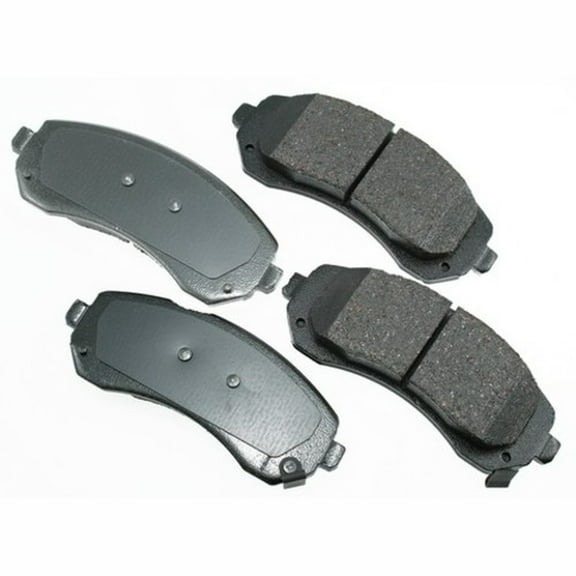 Akebono ProACT ACT844 Ultra-Premium Ceramic Disc Brake Pads Fits select: 2002-2007 BUICK RENDEZVOUS, 2002-2004 CHEVROLET VENTURE