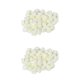 thumbnail image 3 of Yuarrent 500 Uds. Accesorio definitivo para todos los proyectos de bricolaje con excelentes materiales y cabeza de rosa DIY de color blanco blanco lechoso 2Conjunto, 3 of 6