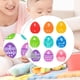thumbnail image 5 of Juego de combinación de colores, juego de combinación de huevos, material didáctico para desarrollo cognitivo, juguete educativo de madera para, 5 of 9