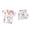 Z-19 Orange, variant on Gubotare Pajamas Set for Girls Little Girl's Pajama Sets Printed Short Sleeve Button Tops Shorts Sleepwear PJ's 5T 6T (Blue,5-6 Years)