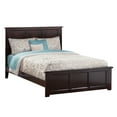 thumbnail image 4 of AFI Madison Queen Wood Platform Bed and Footboard, Espresso, 4 of 6
