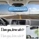 thumbnail image 1 of Set de pegatinas para espejos seguros para conducir | Calcomanía de vinilo de corazón I Love You para la ventana del retrovisor del coche | Accesorios removibles impermeables para coches | 3 Pack, 1 of 7