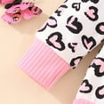 thumbnail image 6 of GYRATEDREAM Baby Girl Clothes Long Sleeve Letter Printed Hoodie Sweatshirt Pants with Pocket Toddler Sweatsuit Outfit, 6 of 9