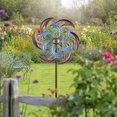 thumbnail image 7 of 57.9 Inch 360 Degree Outdoor Metal with Double Wind Sculpture Suitable for Patio Lawn Garden Yard Art Decor, 7 of 7