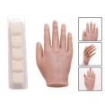 thumbnail image 3 of Maniquí de práctica de entrenamiento de arte de uñas de silicona, modelo de maniquí de mano, manicura de uñas flexible Sin titular 03 Yuyangstore Manos de práctica de uñas, 3 of 8