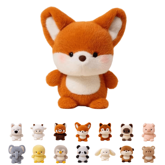 5.9in Stuffed Animal Plush Toys – Mini Stuffed Animals Small Bedtime Stuffed Animal with Floppy Ears & Fluffy Tail, Cute Plushies Girl Toddler Toys, Birthday Valentine’s Day L