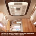 thumbnail image 6 of Facon 12Volts 3'' Dimmable RV Puck Light LED Ceiling Dome Light, with Touch Dimmer Switch, LED Closet Light Under Cabinet Light for RV Motorhome Camper Caravan Marine, 12V DC RV Interior Light, 6 of 7