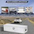 thumbnail image 3 of Bingirl 30 - 15 - 15 inch Heavy - Duty Aluminum Truck Tool Box, Waterproof and Lockable Storage for Pickup Beds, RVs, Trailers, 3 of 10