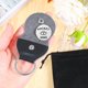 thumbnail image 5 of Moneda de decisión con palabras motivacionales como regalo para enamorados. Llaveros de acero inoxidable, colgantes para llaves de coche, regalo de bolsillo de PU., 5 of 6