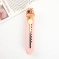 thumbnail image 1 of Cute Mini Pink Brown Capybara Utility Knife Portable Paper Cutting Knife Retractable Knife Stationery for Student, 1 of 4