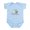 Sky Blue, variant on CafePress - Stork Baby Sweden USA Infant Bodysuit - Baby Light Bodysuit, Size Newborn - 24 Months