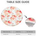 thumbnail image 6 of Pioneer Flower Floral Print Pattern Round Fitted Tablecloth with Elastic Edge,Dining Table Cover Waterproof,Outdoor Round Tablecloth for Camping,Dining,Indoor and Outdoor, 6 of 7