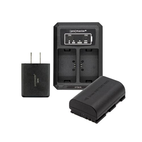 ProMaster Battery Charger Kit for Canon LP-E6NH
