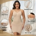 thumbnail image 3 of MISS COCOLI Women's Shapewear Slips for Under Dresses Tummy Control Dress Slips Smoothing Body Shaper, 3 of 6