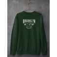 thumbnail image 3 of Brooklyn 1987 College Style Sweatshirt Women -Image by Shutterstock, Female Small, 3 of 4