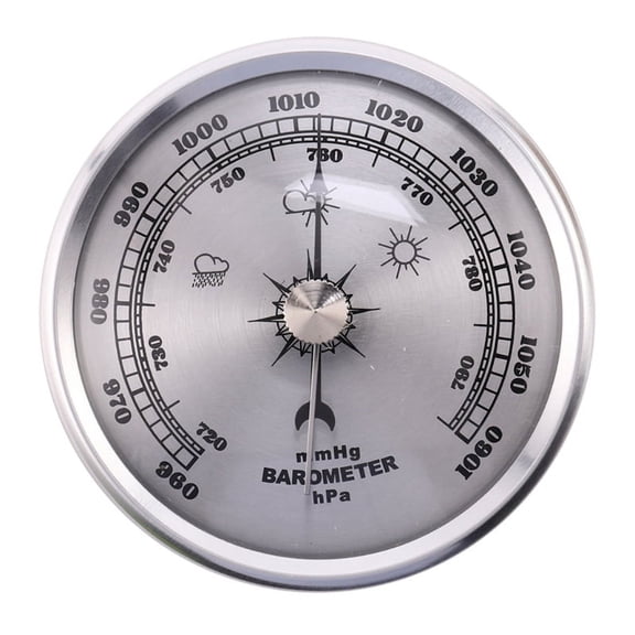 ROZYARD Convenient Pressure Gauge Dial Type Barometer Measure Barometric Pressure Tool