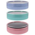 thumbnail image 3 of EeaseCA 3Pcs Round Shape Eye Shadow Makeup Brush Cleaning Mat Pad Scrubber for Women, 3 of 7