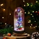 thumbnail image 4 of Luz nocturna de árbol de Navidad brillante con domo de cristal - Decoración y regalo navideño de escritorio, 4 of 6