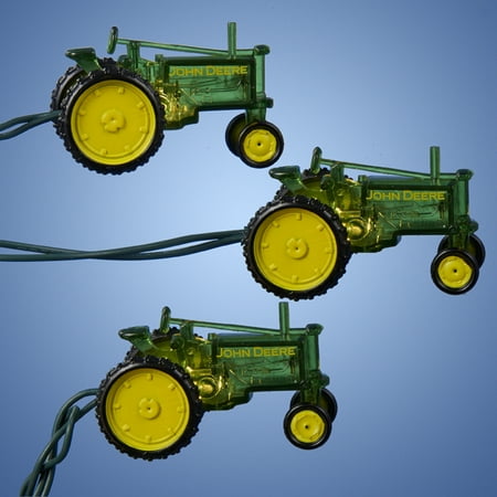 set of 10 john deere tractor novelty christmas lights tractor christmas lights