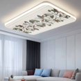 thumbnail image 2 of Fluorescent Light Covers 1 Pack 4x2 ft Magnolia Flower Ceiling Light Covers Wood Grain Light Filters for Classroom, Office & Home, Drop Ceiling Light Covers, 2 of 8