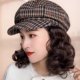 thumbnail image 4 of Versatiles Newsboys Hat with Short Curly Wigs Winter Cold Resistant Wigs Hat for Women Desiring Trendy Look dark brown, 4 of 5