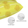 thumbnail image 5 of Vsdgher Gold Pineapple Print Pillow Cases -Iconic Collection Pillowcases -Extra Soft, Not easy to deform,not pilling Export quality, 5 of 8