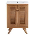 thumbnail image 3 of Modway Birdie 24" Bathroom Vanity in Natural White, 3 of 9