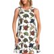 thumbnail image 1 of Disketp Various Turtle para Vestido sin Mangas para Mujeres, Vestidos de Verano para Mujeres, Casual y Holgado para la Playa, 1 of 7