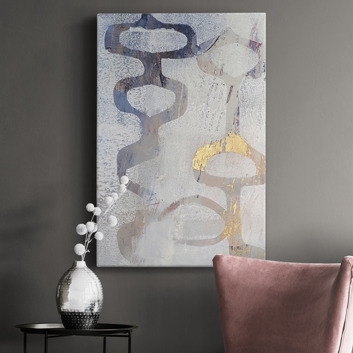 Linx I Premium Gallery Wrapped Canvas - Ready to Hang