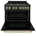 thumbnail image 5 of ZLINE KITCHEN AND BATH RABZ36G professional gas range, 5 of 5