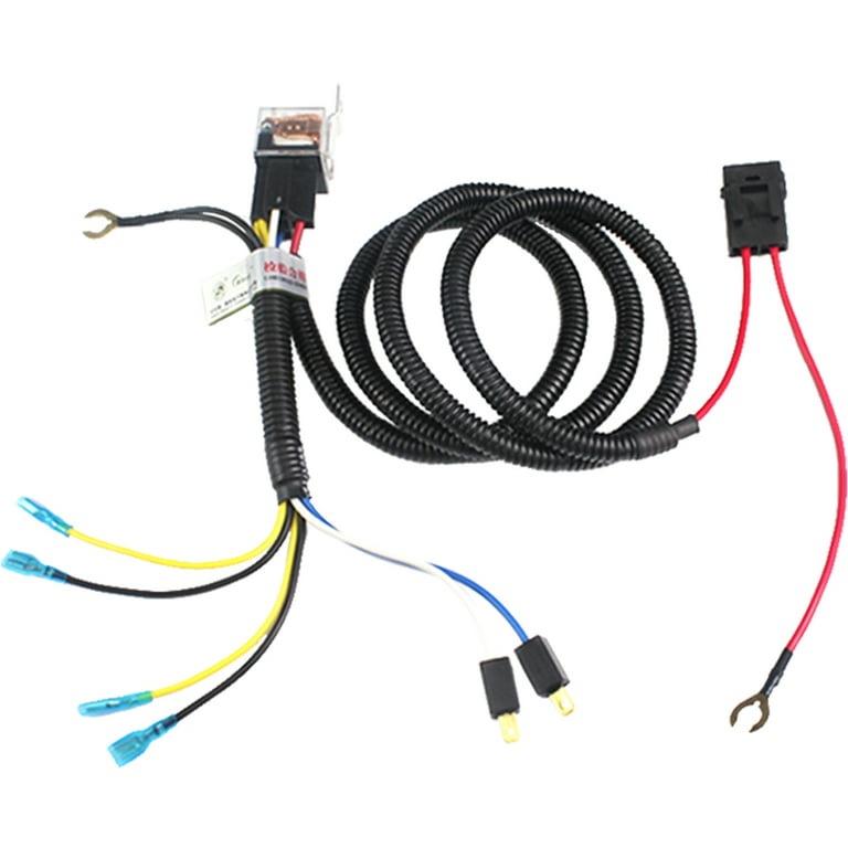 12V Car Horn Loud Electric Snail Horn Kit with Relay Harness and Button  Switch
