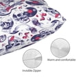 thumbnail image 3 of Balery music Skull record mike Funda de Cojín Estampada, Regalos para Mujeres, Regalos de Amor para Ella, Regalos para Novia o Esposa, Funda de Almohada-16"x24", 3 of 6