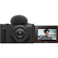 thumbnail image 2 of Sony ZV-1F Vlogging Camera (Black) Bundle w/ 64GB Memory, Spider Tripod, Case, UV Filter & Software (17-Item Kit) (International Version), 2 of 5