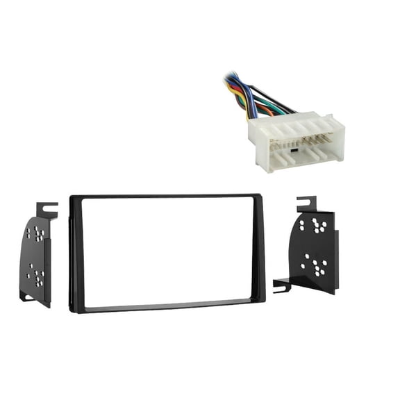 Fits Hyundai Entourage 07-08 Metra Double DIN Dash Kit with Harmony Radio Harness