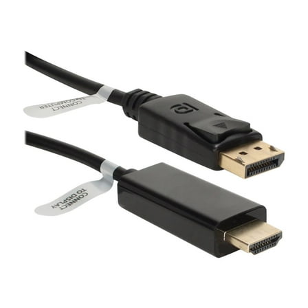 QVS 10ft DisplayPort to HDMI Digital A/V Cable