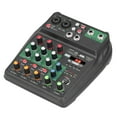 thumbnail image 3 of DJ Console Mixer, Wireless Portable Mini Audio Mixer Compatible Ultra Low Noise ABS  For Recording Studios For Entertainment Venues For Singing Halls, 3 of 8