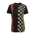 thumbnail image 1 of Harley-Davidson Women's T-Shirt Checkered Racing Stripes S/S (S38), 1 of 5