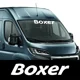 thumbnail image 2 of Pegatinas para parabrisas delantero de furgoneta para Peugeot Boxer E Eboxer, decoración gráfica para caravanas y coches, vinilo para autocaravanas, accesorios para automóviles, 2 of 5