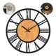 thumbnail image 1 of Reloj De Pared Decorativo Reloj De Madera Moderno 40 Cm, 1 of 8