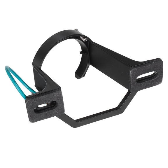 OUNONA Black Aluminum Ceiling Fan Bracket for Sloped Ceiling with Outdoor Patio Compatibility