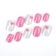 thumbnail image 4 of Kids Press On Nails, 96pcs Niñas Uñas postizas cortas Pre pegamento Cubierta completa Niños Uñas postizas Consejos Patrón de corazón lindo Uñas acrílicas para niñas Niños Nail S. Afortunado Sencillez, 4 of 5