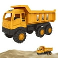 thumbnail image 4 of HJJLRH Construction Toys, Dump Truck Toy Construction Vehicle – Plastic Action Vehicle with Articulated Buckets for Indoor & Outdoor Play, Ages 3+, 4 of 9